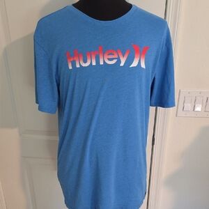 Hurley Graphic Blue and Red Men's Tee